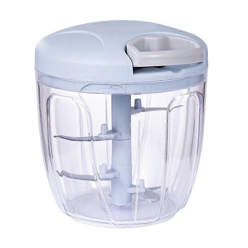 Efficient Vegetable Chopper: Manual Grinder for Meat and Vegetables