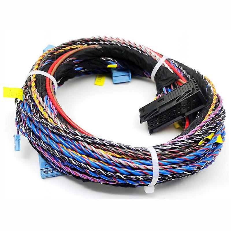 For BMW series X3 X5 audio upgrading modified Harman Kardon L7 power amplifier harness optical power amplifier power supply wire