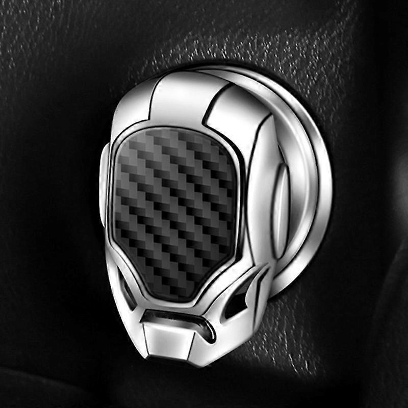 Car Engine Start Button Protective Cover Universal Car Key Cap Decorative Cover Push Start Car Accessories New