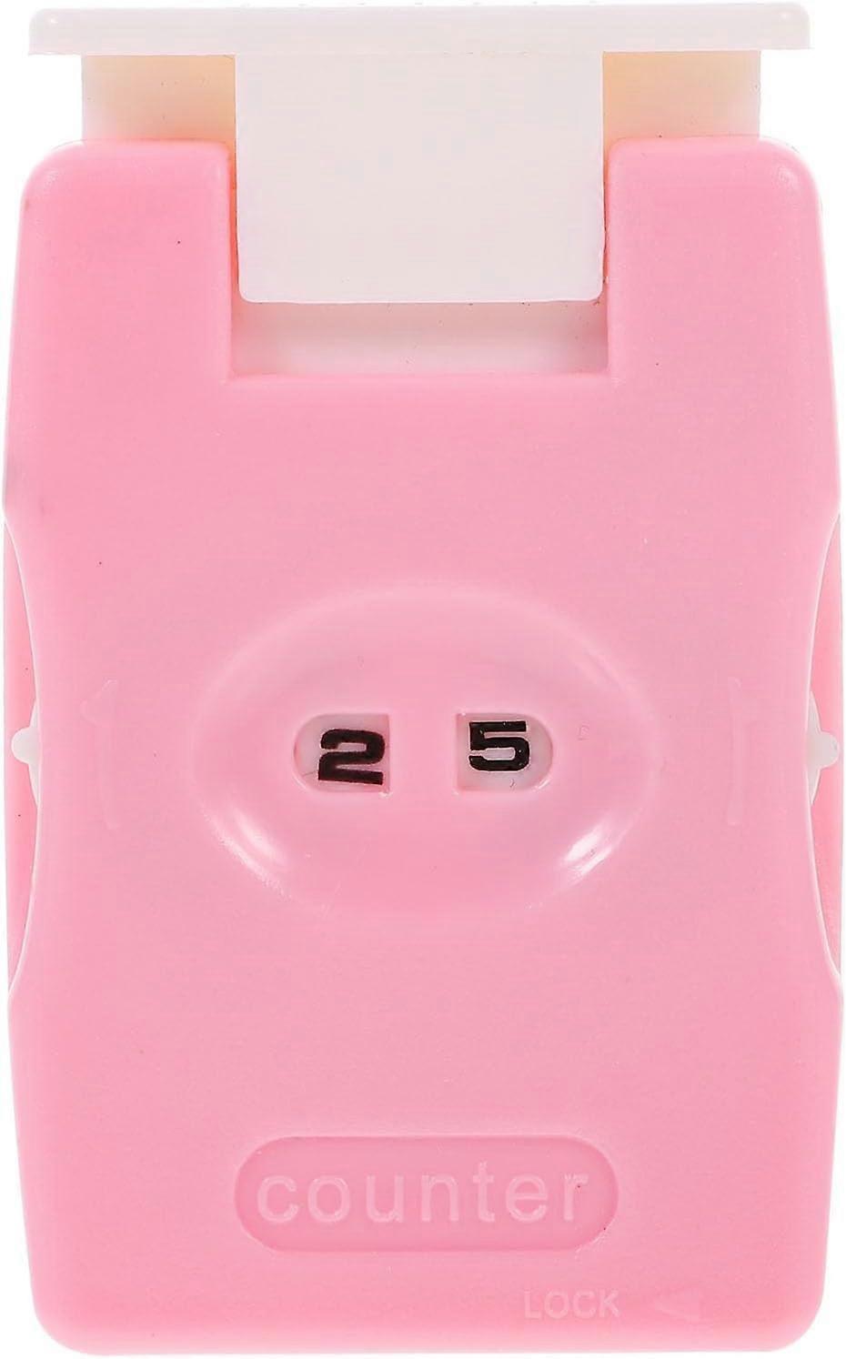 Knitting Counter Plastic Knit Counter Knitting Crochet Row Counter Crochet Counter Tool Pink,2024 Ping