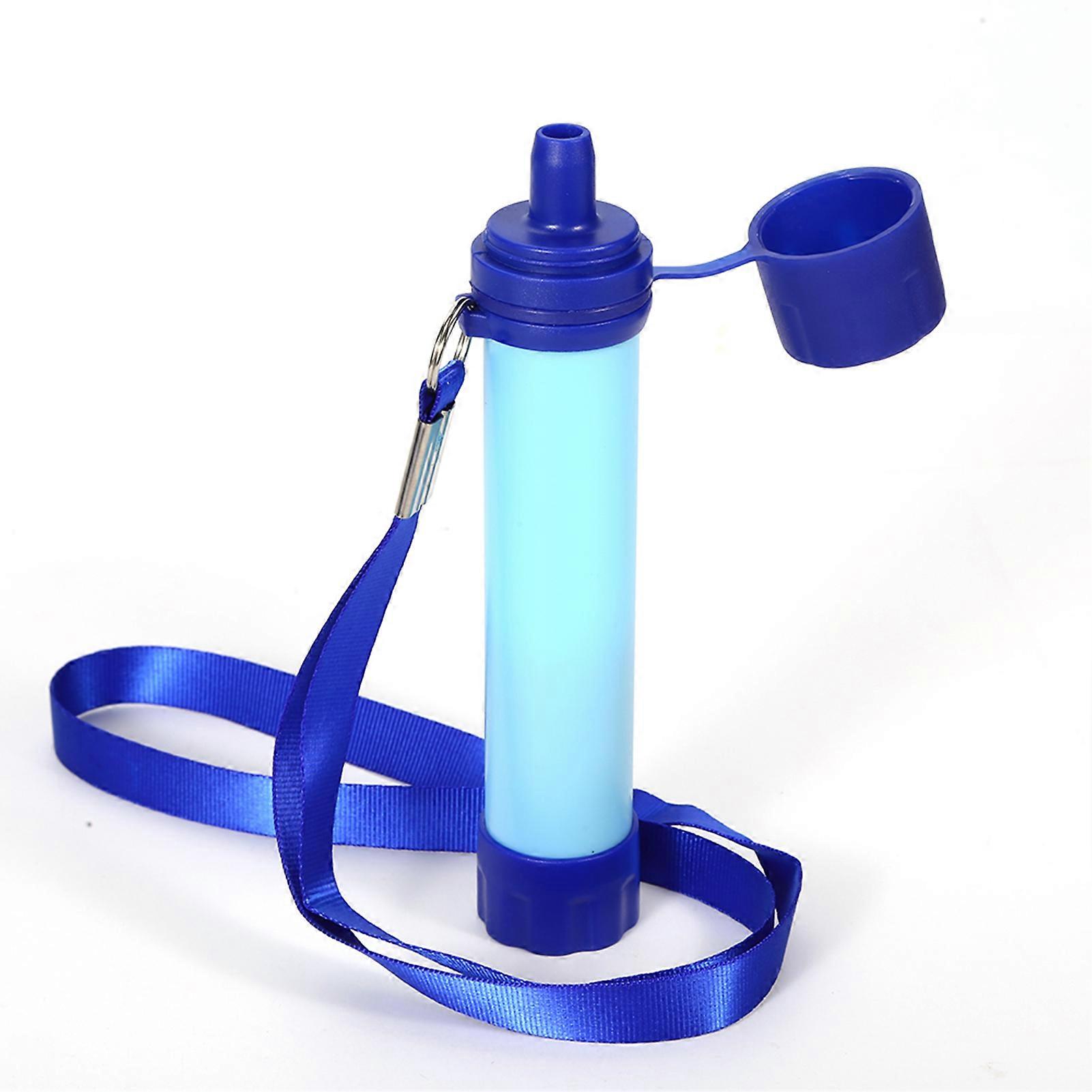 2 Pack Portable Water Filter Straw Easy Carry Water Purifying Device for Camping Travel Backpacking