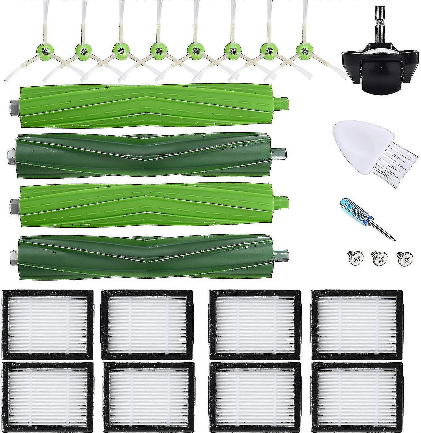 23 Replacement Parts For Irobot Roomba Hepa Filter Brush Accessory