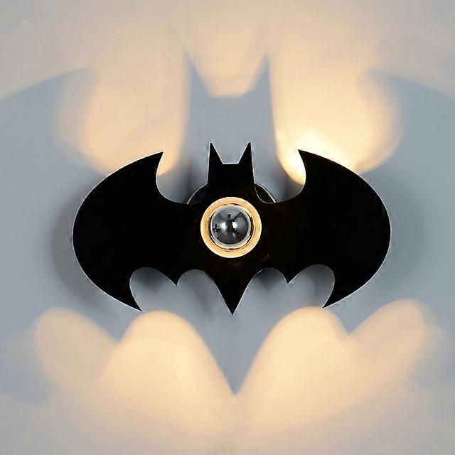 New LED wall lamp with bat shadow
