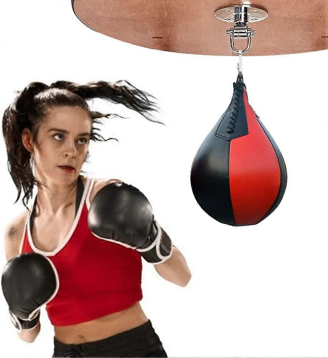 Speed Bag Platform Hanging Punch Ball For Muay Thai Training Reflex Boxing Ball