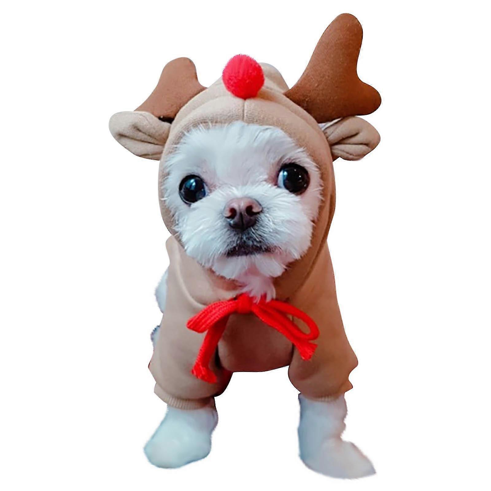 Turned Into Dogs Cats Small And Medium-sized Dogs Autumn And Winter Sweaters Fleece Clothes