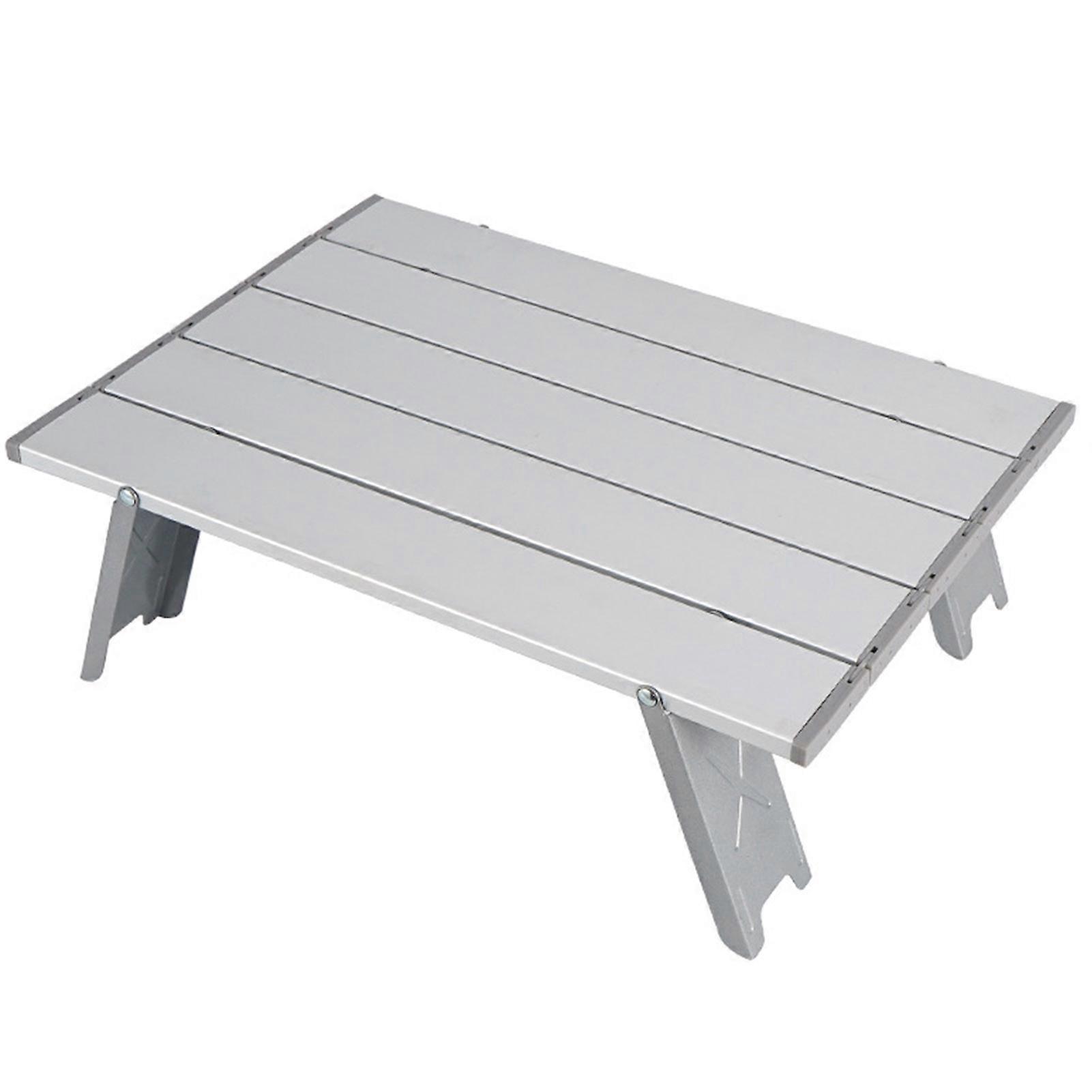 Portable Folding Camping Table Durable Aluminum Alloy Mini Beach Table with Carry Bag for Outdoor Indoor Beach Card Play