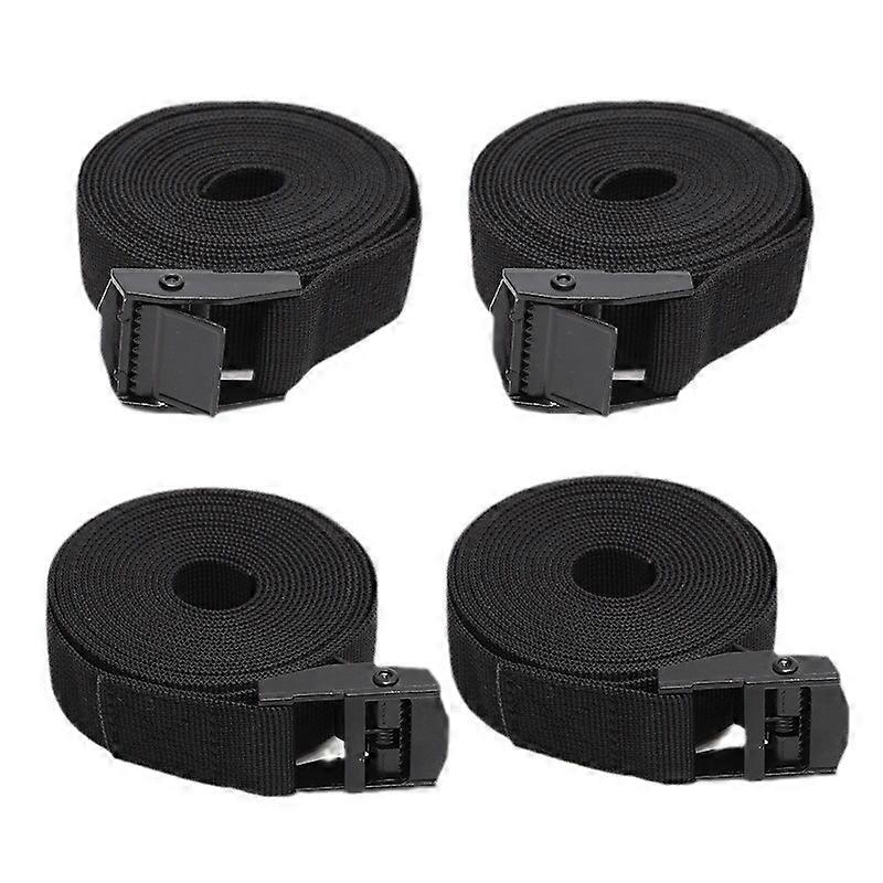 Lashing Strap Claw Straps Ratchet Strap Set of 4 Lashing Strap with Buckle 2500x2.5cm