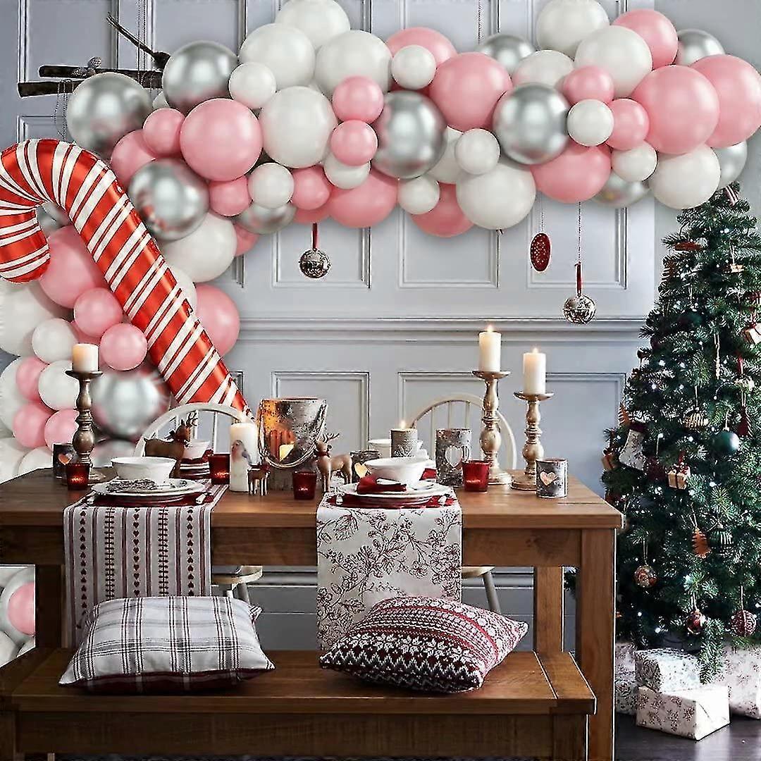 99 pieces christmas balloon garland arch kit