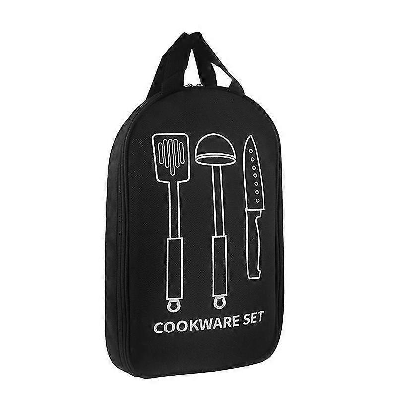 Cookware Organizer Bag Multifunctional Portable Camping Knife and Fork Organizer Bag Tool Organizer
