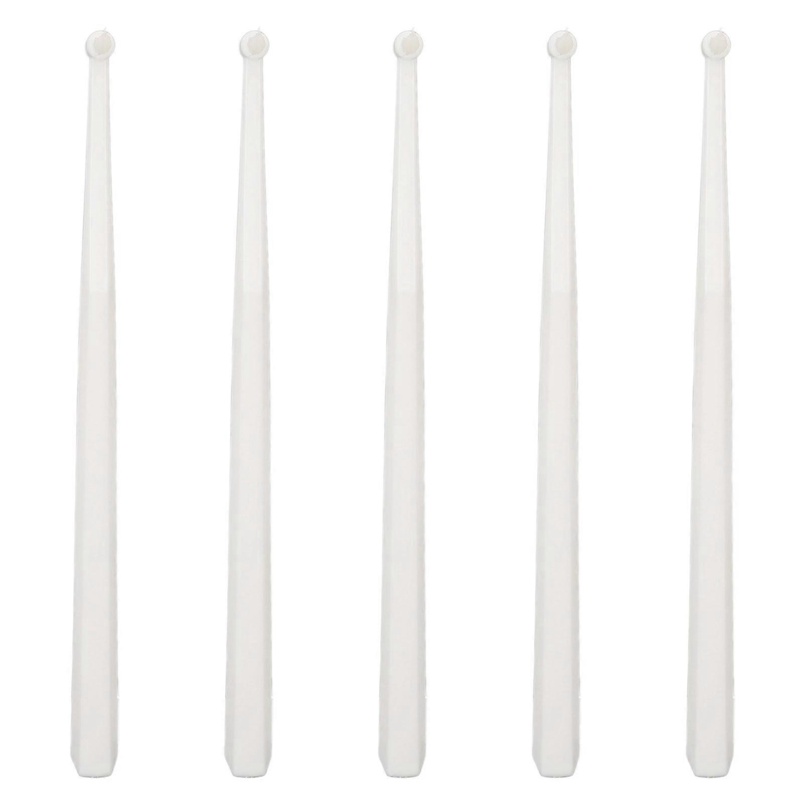 5PCS Tuft Toothbrush Soft Bristles Remove Stubborn Stains Interdental Tooth Brush for Orthodontic Patient White