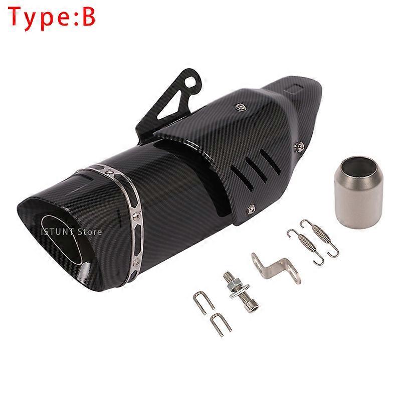 Universal 51mm Motorcycle Exhaust Muffler DB Killer Escape moto for RSV4 R1 MT10 MT09 r3 r6 ninja400 z250 Tmax 530 Forza~22639