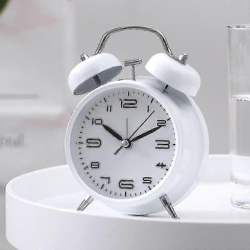 Multifunctional Alarm Clock With Night Light(White)