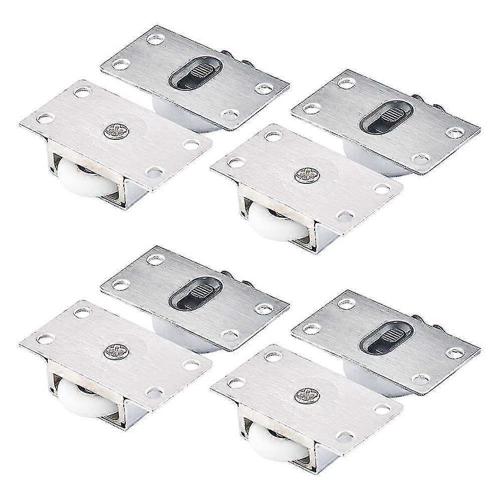 4ペアワードローブローラーホイールスライディングドアローラーホイールスライディング食器棚ローラーキャビネットローラードアローラー-YKY416