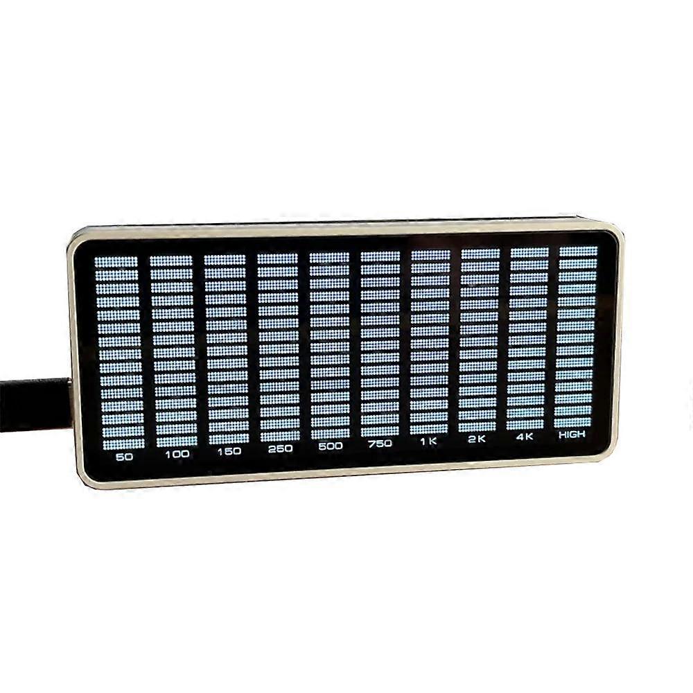 LED Music Spectrum Audio Level Indicator Sprachsteuerung AK1016 Pickup Rhythm Light VU Meter mit Koffer für Car Player