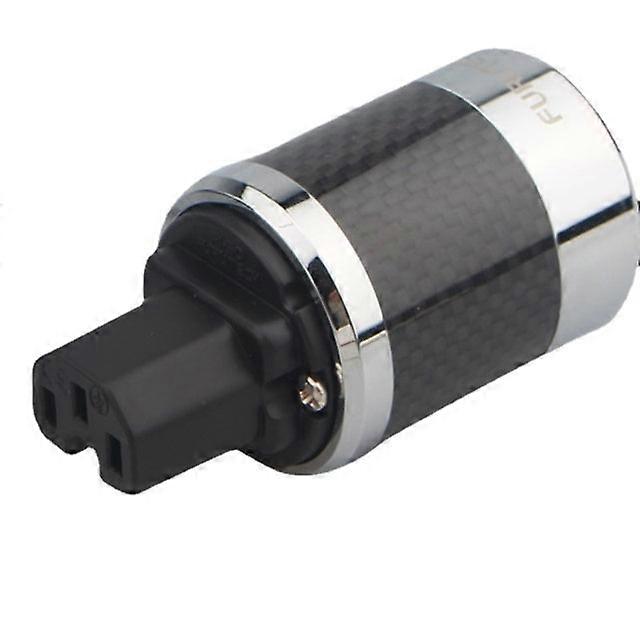 Hifi Audio Ac Power Plug Furutech Fi50 Rhodium Plated Iec Connector Us & Eu Version