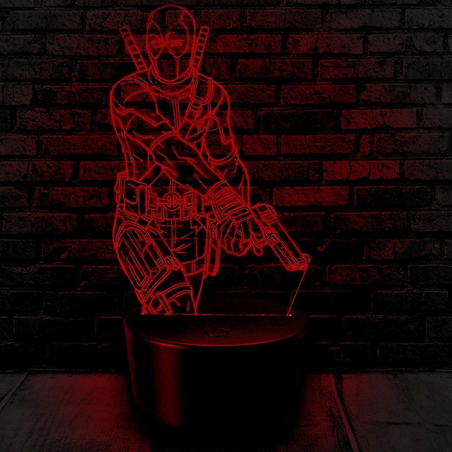 SBSG Deadpool 3D night light