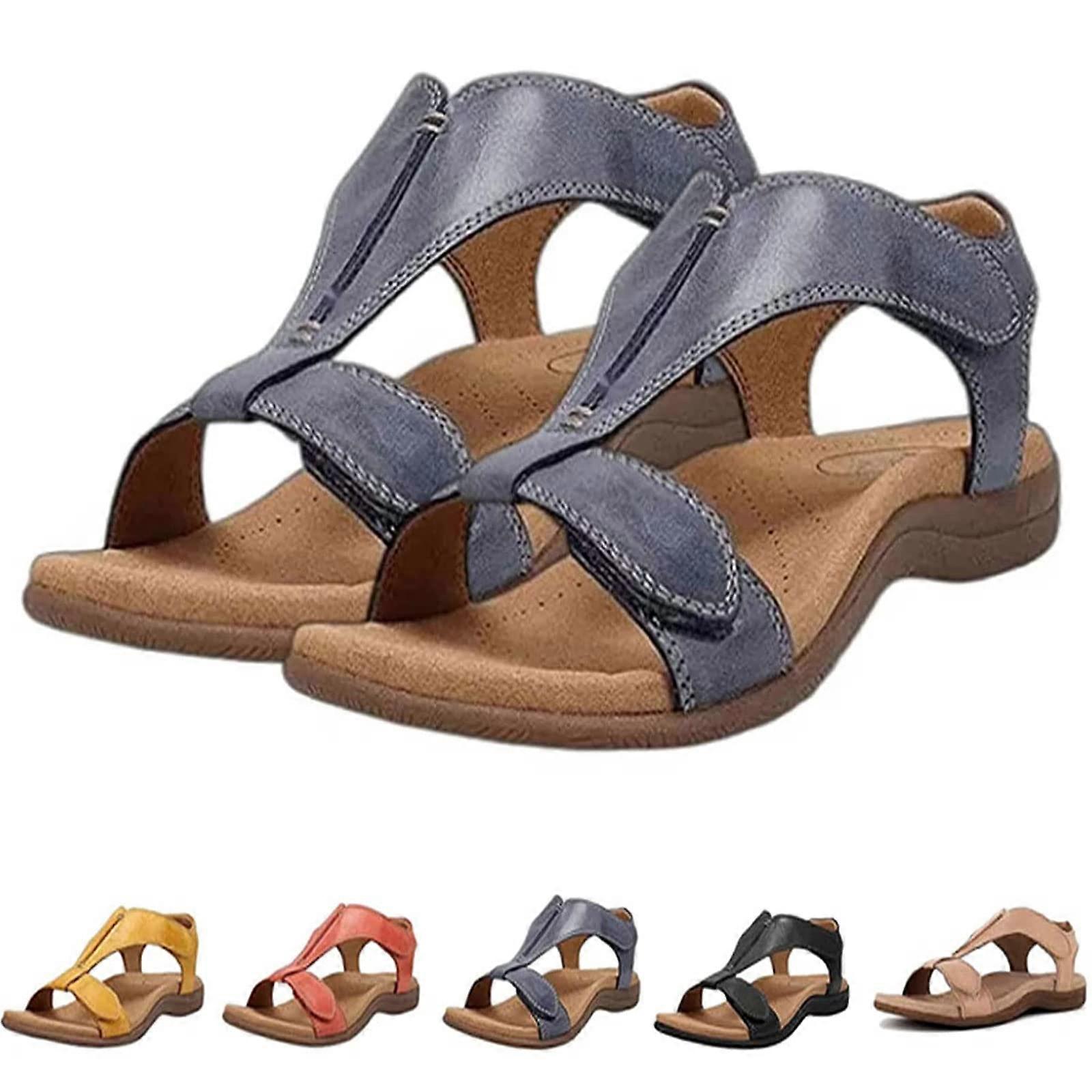 صنادل مريحة لتقويم العظام ، صنادل مريحة لتقويم العظام ، أحذية أسافين لتقويم العظام صندل شاطئ خفيف الوزن