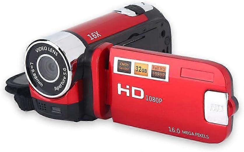 Portable Digital Camcorder, Full Hd Camcorder Support 32g Card 270 Rotation