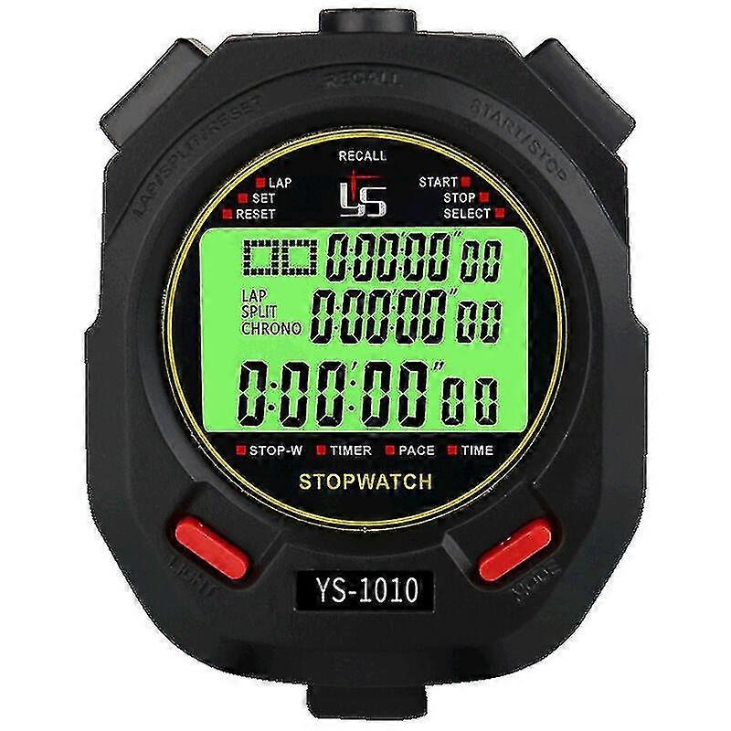 Professional Memory Stopwatch An Electronic Stopwatch With Silent And Luminous Function