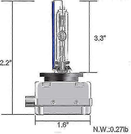 Xenon lampor, D3s 6000k, 2-pack