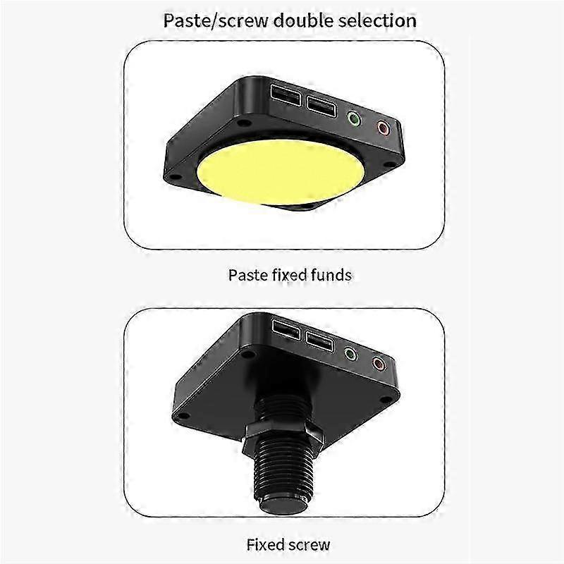 Computer Desktop Power Switch External Pc Host Power Supply On/off Push Button Switch, No Usb Port