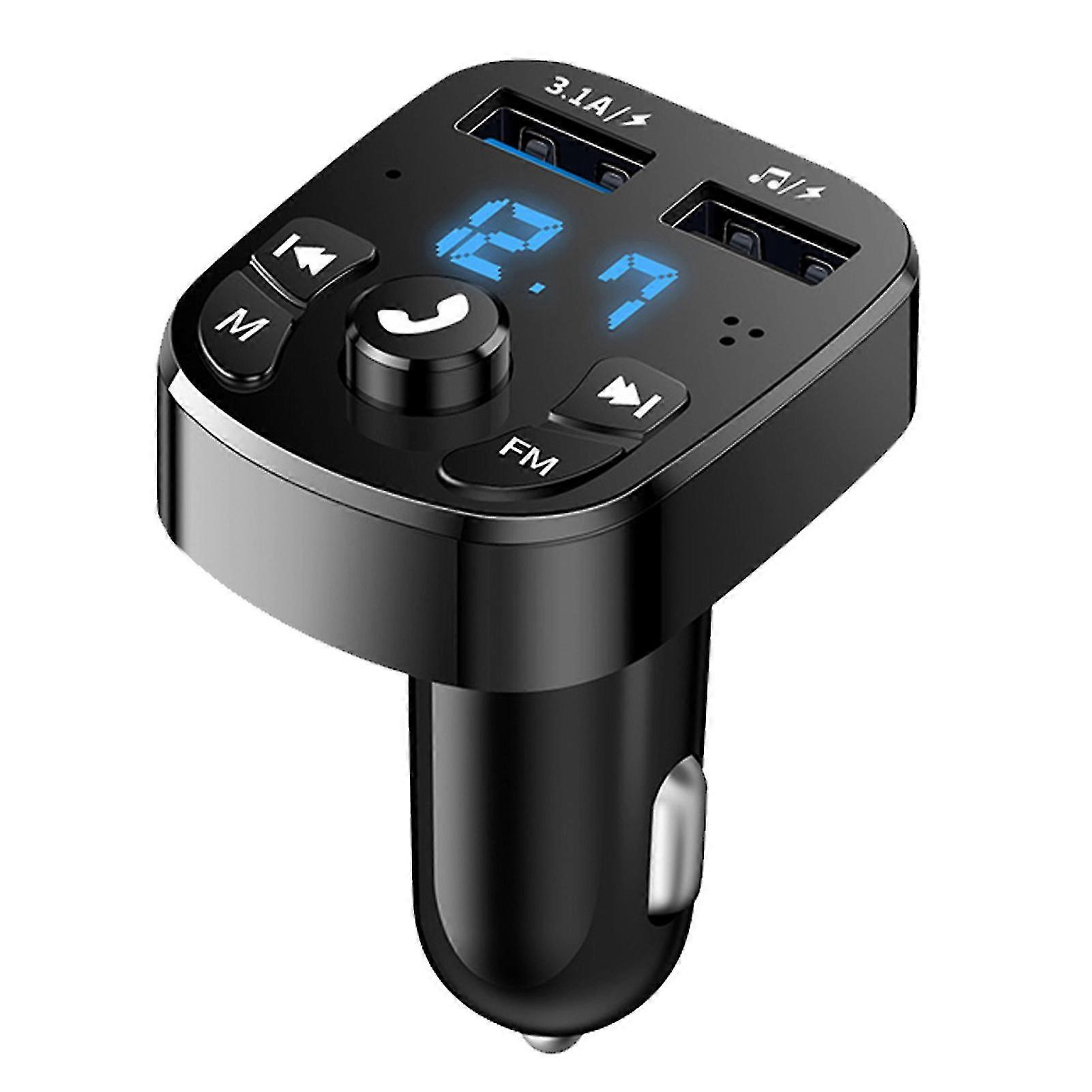Wireless USB Interface Bluetooth Compatible Handsfree Car Adapter FM Transmitter