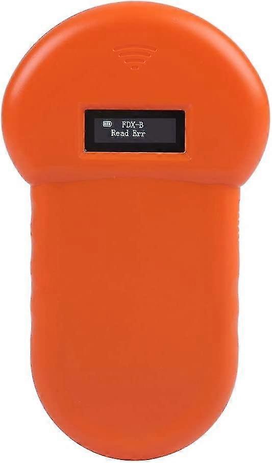 Pet Microchip Scanner, 134.2khz Electronic Animal Id Reader With Real Time Lcd Display, Built In Buzzer Charged By Usb, For Poultry/livestock Manageme