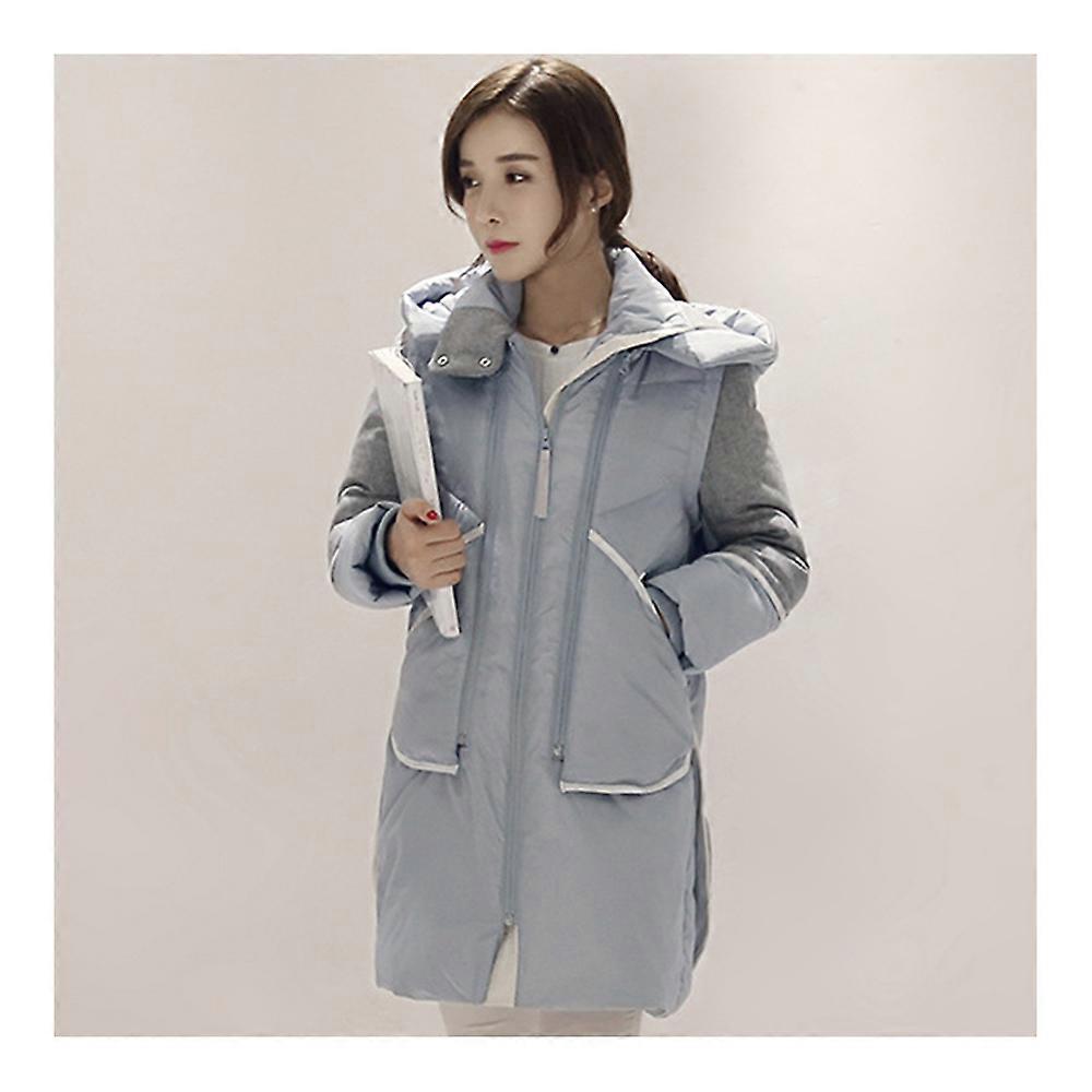 Woman Winter Thick Warm Middle Long Down Coat
