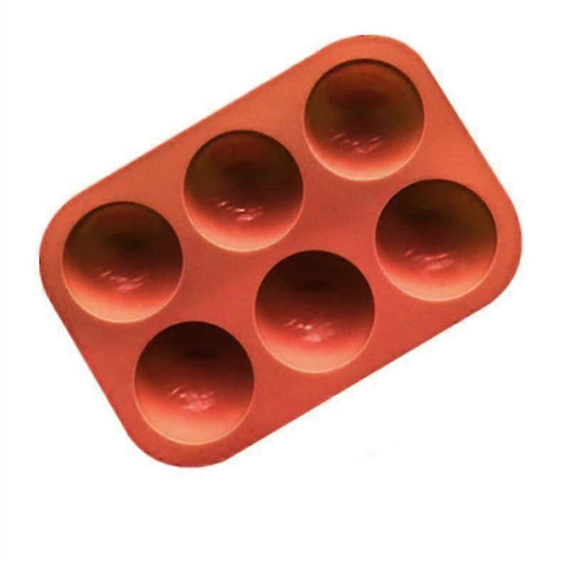 6 Holes Cake Tool Convenient Easy-using DIY Tool Mold Cake Chocolate Mould for Home