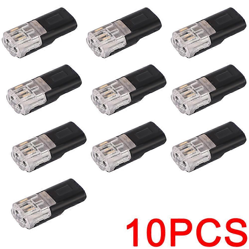 2pin Pluggable Car power connector Wire Quick Splice Electrical Cable Crimp Waterproof Electrical Strip Terminal Connection Clamp Tool