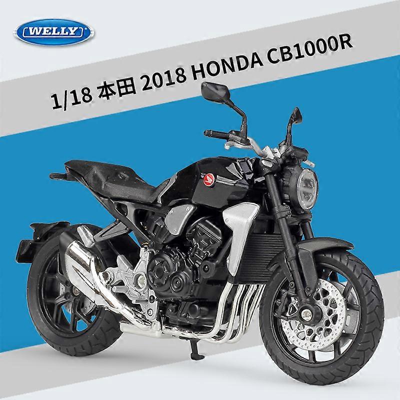 مقياس الأطفال 1:18 2018 هوندا CB1000R دراجة نارية سباق الدراجات النارية موتو Diecasts & Toy Vehicles نموذج مصغر للجمع