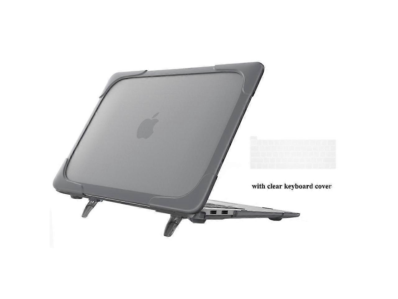 Rubberized Protective Case with Foldable Stand & Keyboard Cover for Apple Macbook Pro 16 inch 2021 2020 2019 Model A2141 with Touch Bar and Touch ID