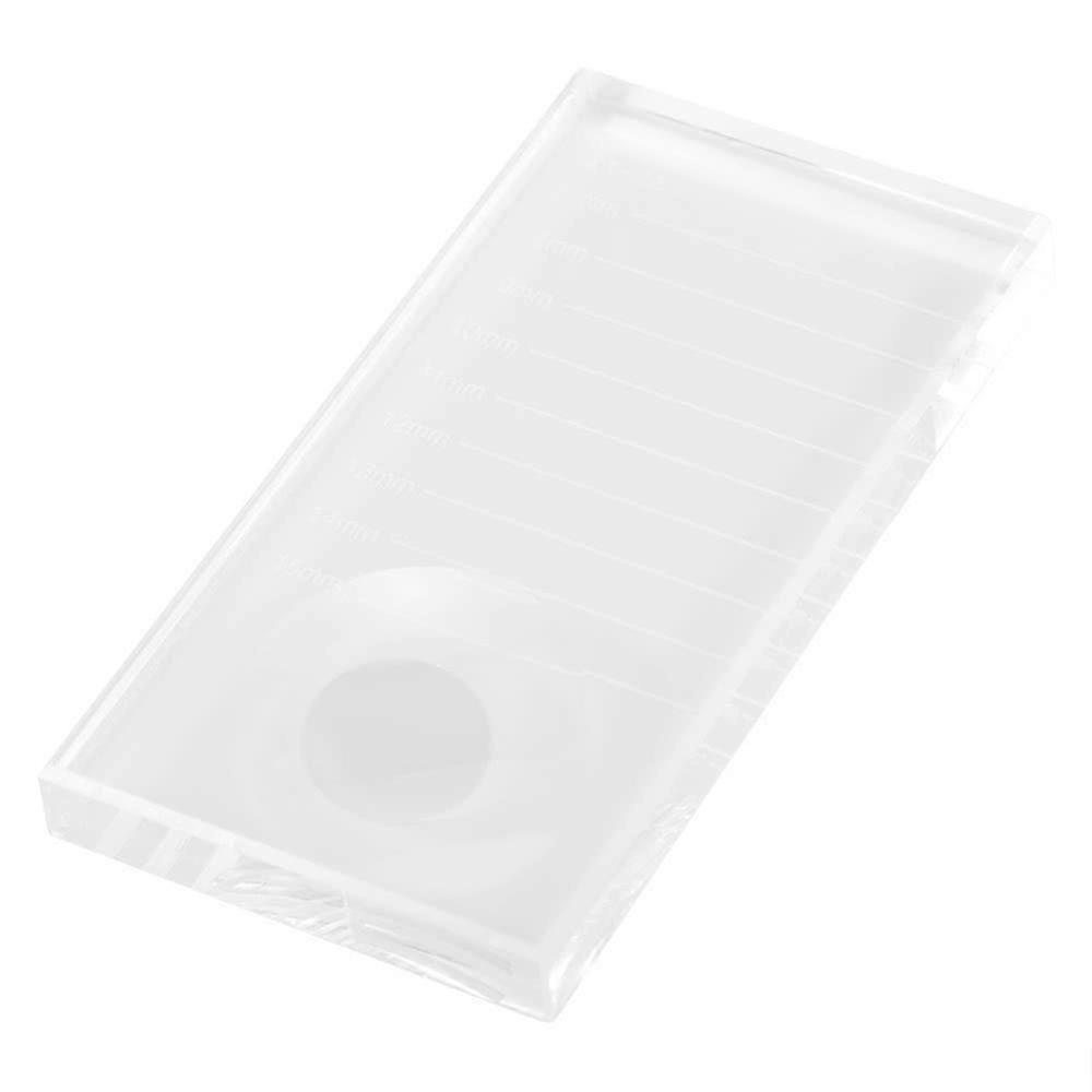 1pc Eyelash Extension Stand Base False Lashes Grafting Holder False Eyelash Pallet Tray
