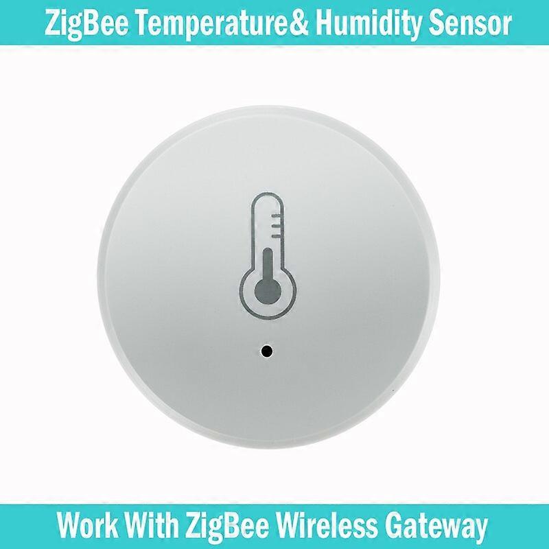 Tuya Zigbee Temperature and Humidity Sensor Indoor Hygrometer Controller Smart Home APP Monitoring For Alexa Google Home