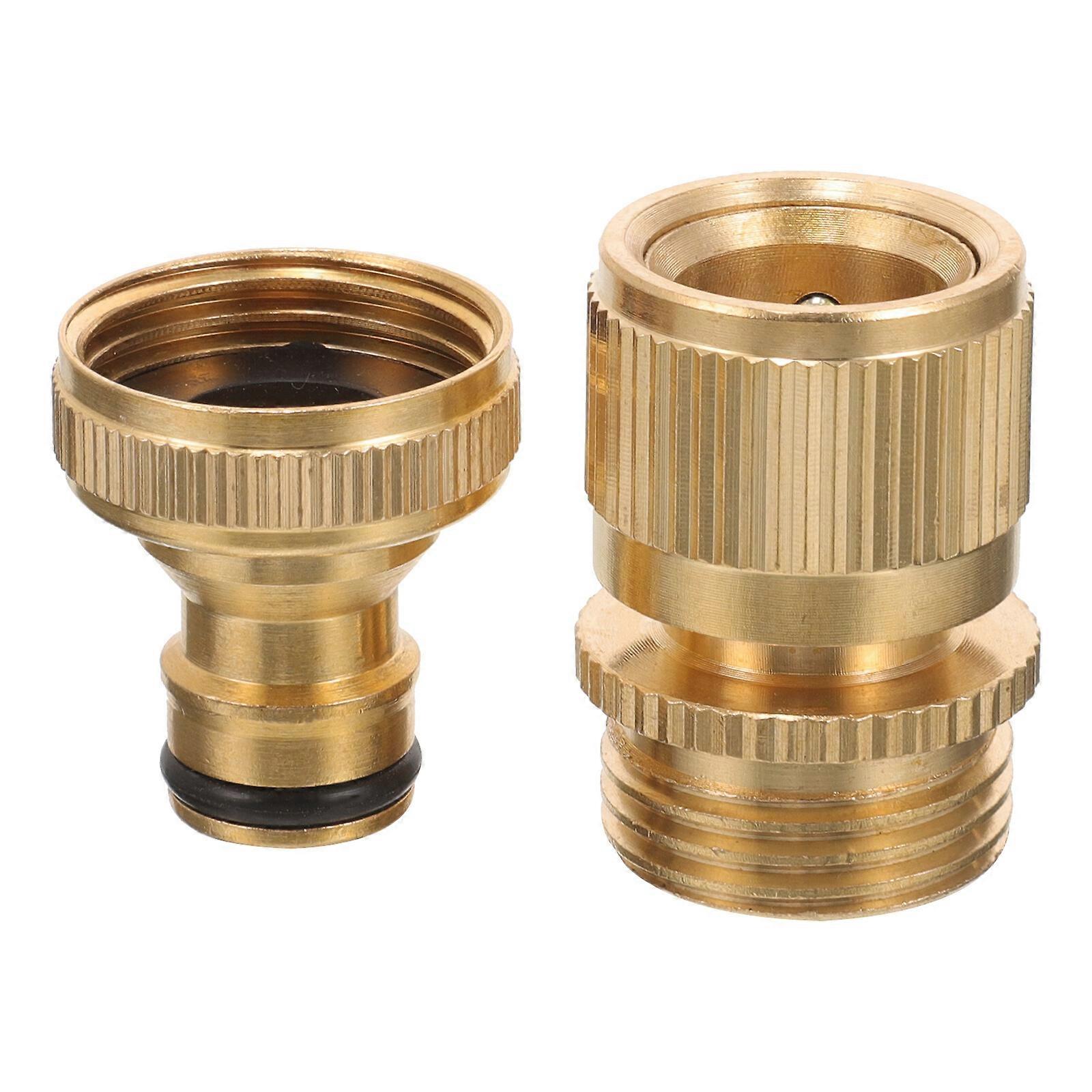 1 set trädgårdsslangsreparationskoppling Kraftiga trädgårdsslangsreparationskopplingar