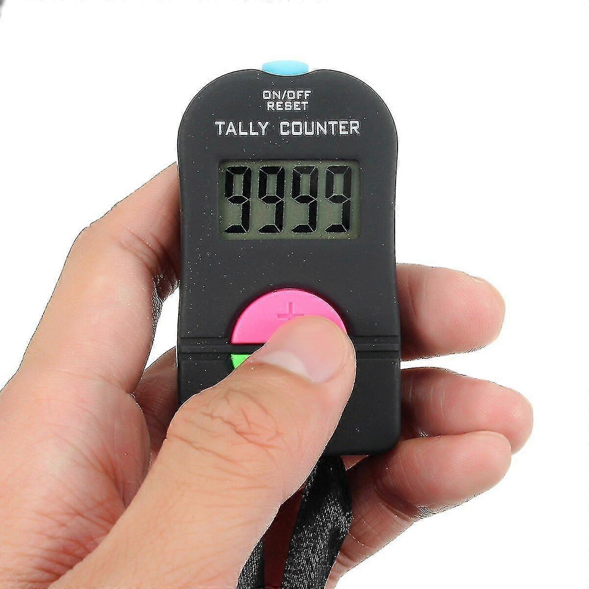 Digital electronic hand tally head counter clicker for bouncer crowd sport golf