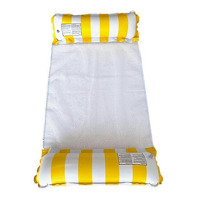 PVC Summer Inflatable Foldable Floating Row Swimming Pool Water Hammock Air Mattresses Bed Beach Water Sports Lounger Chair