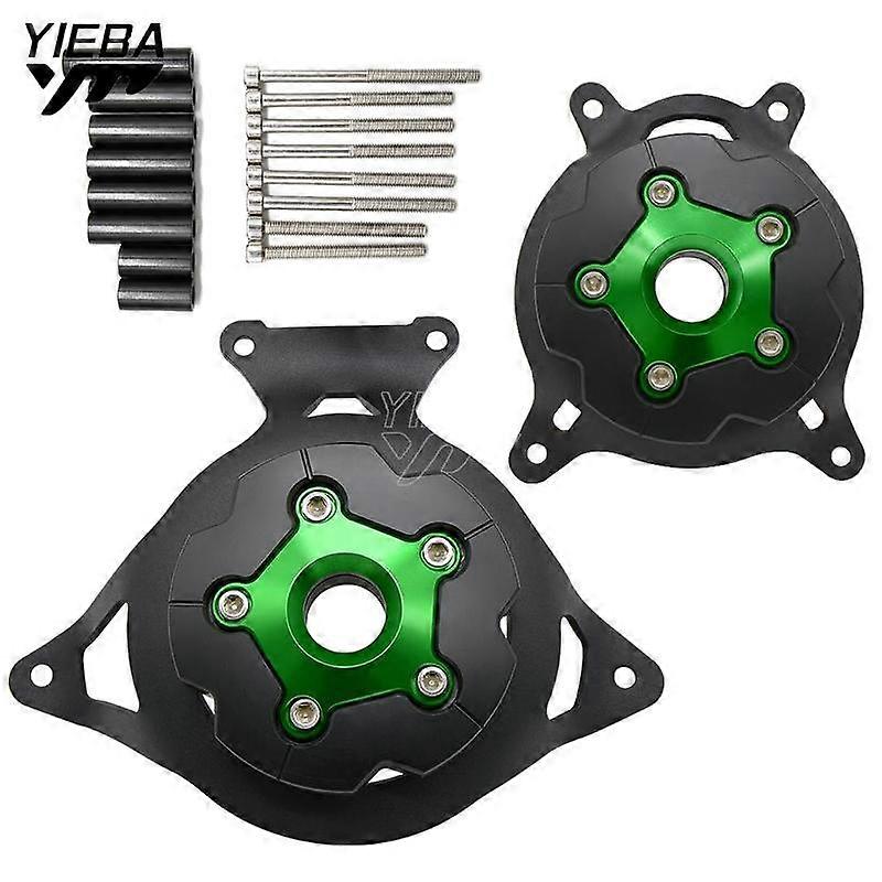 Motorcycle Engine Stator Cover Engine Protective Cover Left & Right Side Protector for KAWASAKI Z800 Z 800 2013-16 Z750 2008-16 Motorcycle Knee & Shin