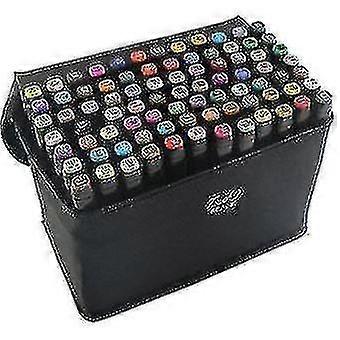 Kit Of 80 Double Oil-alcohol Er Ers 1mm-6mm 80 Graphic S + Pencil Bag For Home R