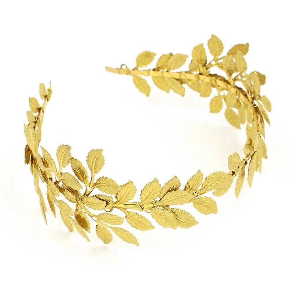 golden leaf headpiece