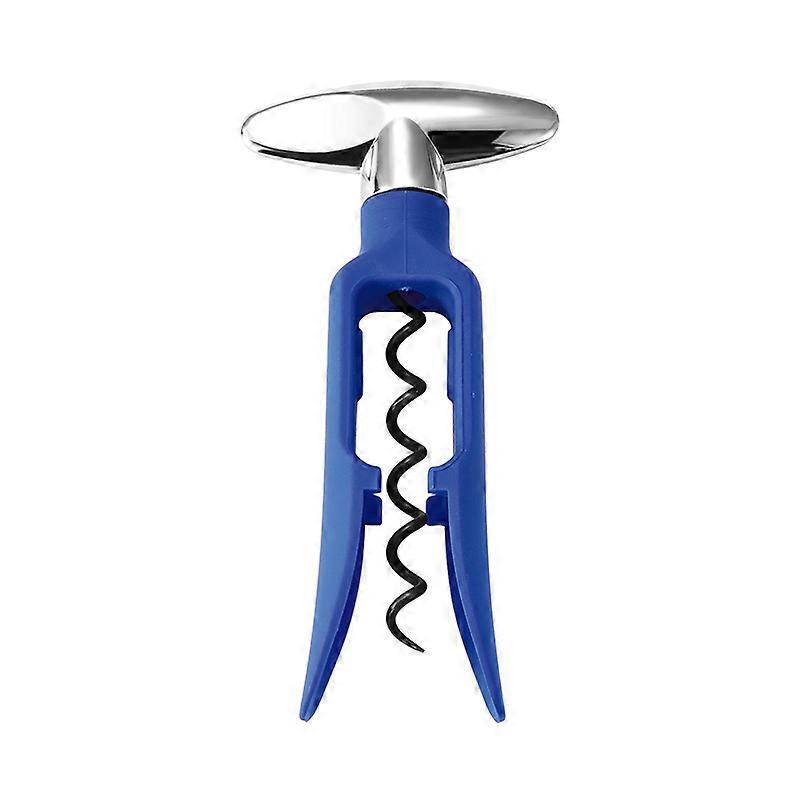 Blue Zinc alloy ABS material red wine bottle opener