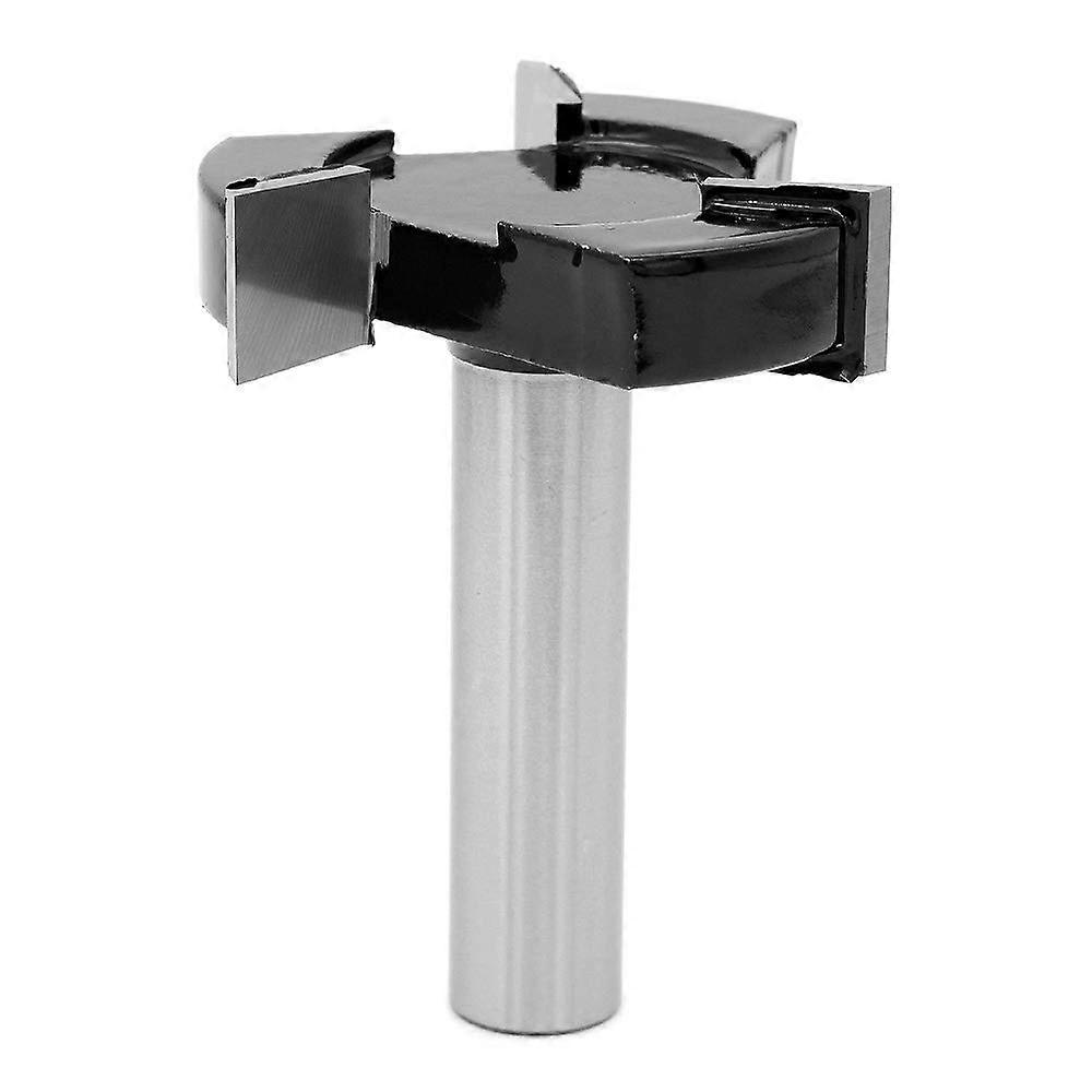 Planer Cutter with 1/2" Shank, Spoilboard CNC Surfacing Router Bit, Router Bit for Flattening Slab Planer Bit Work Tool