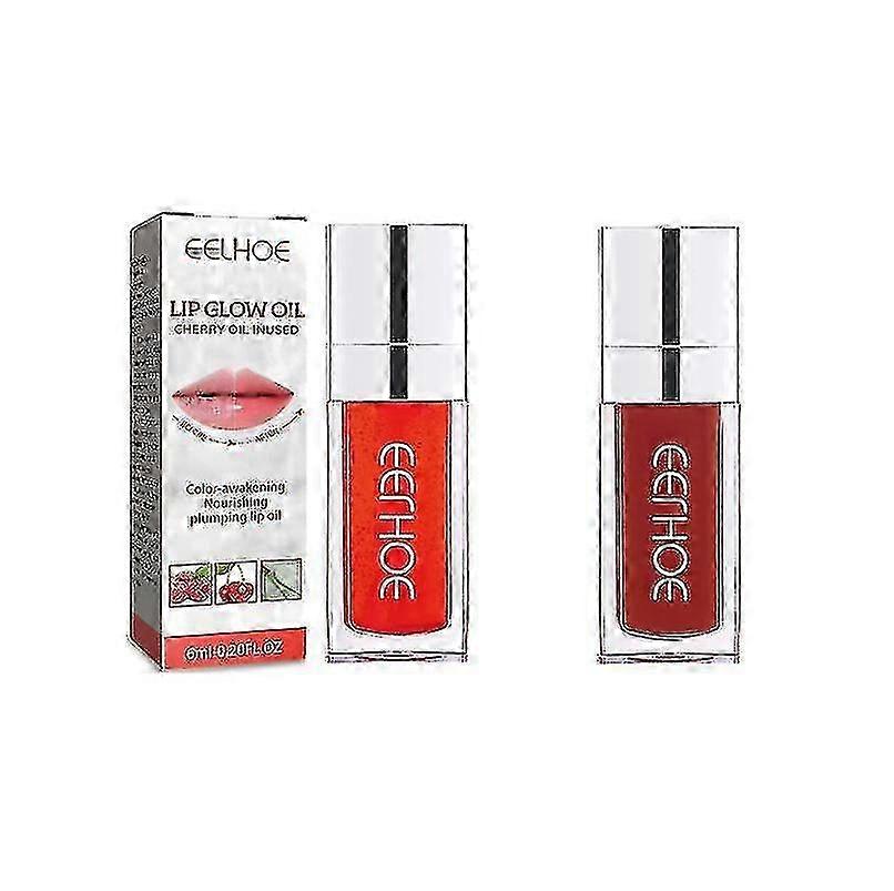 ふっくらとしたリップグレーズリッププランピングケアは、リップラインを希釈します保湿ウォーターライトガラスリップグロスオイル
