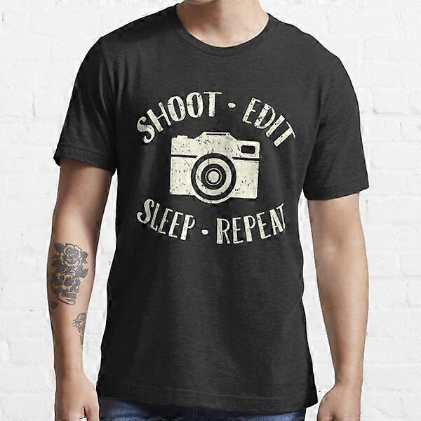 Shoot edit sleep repeat - Photographer Essential tričko-GK1221