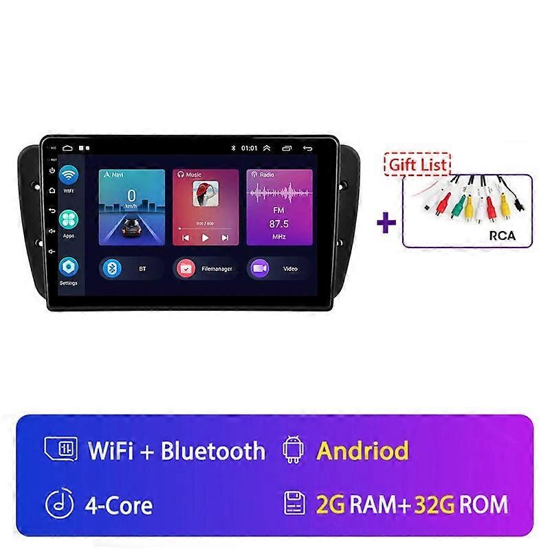 Android13 Car Radio Multimedia Player For Seat Ibiza 6j 2009 2010 2011 2012 2013 Auto Carplay Navigation GPS 4G Wifi No DVD 2din