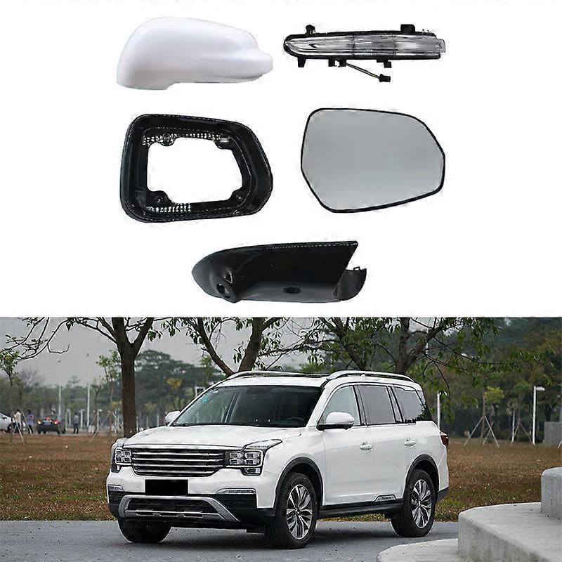 Suitable For 17-21 Gac Trumpchi Gs8 Rearview Mirror Housing Reversing Mirror Cover Frame Turn Signal