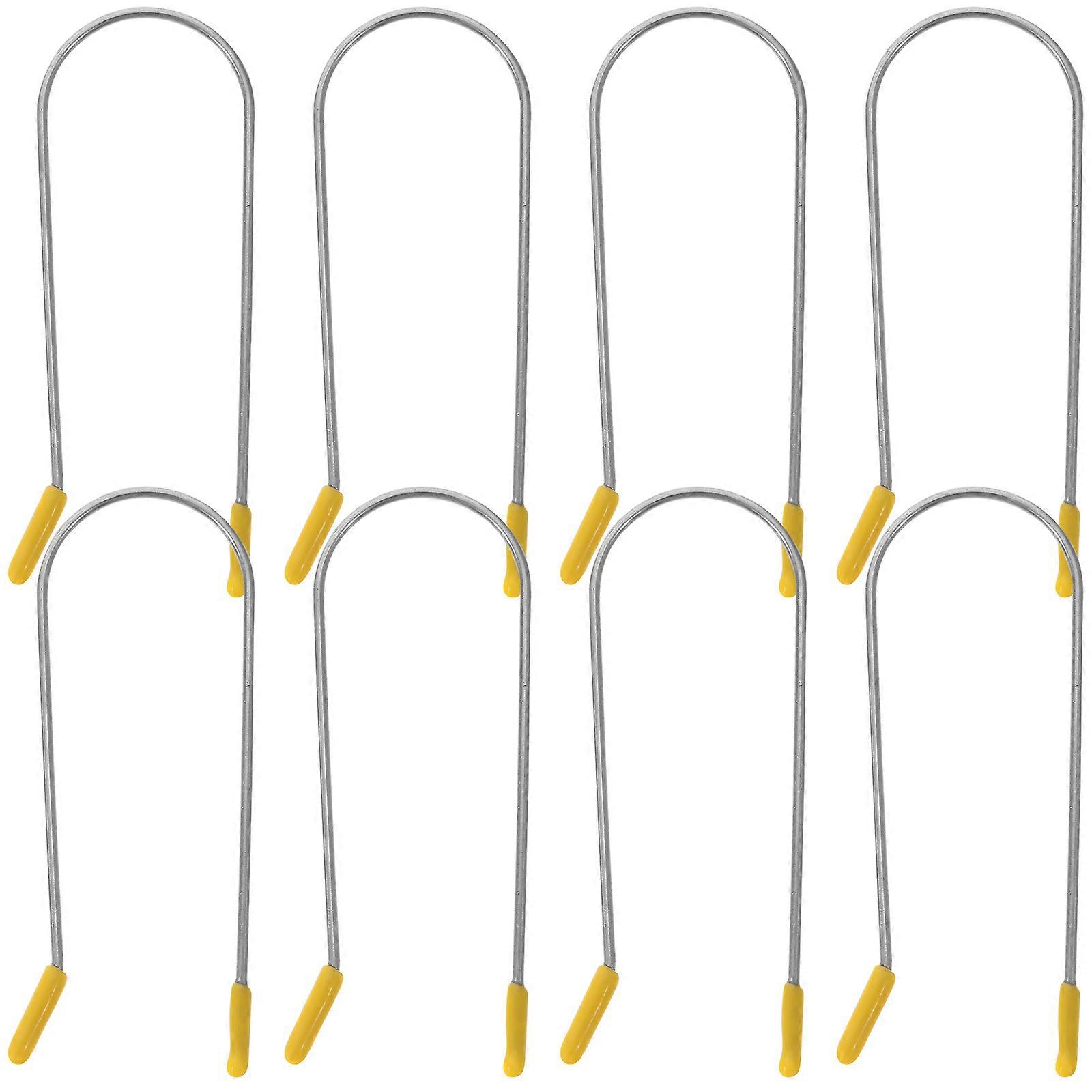 16pcs Hot Curler Clips Stainless Steel Hot Rollers Curlers Replacement Rollers Securing Pin