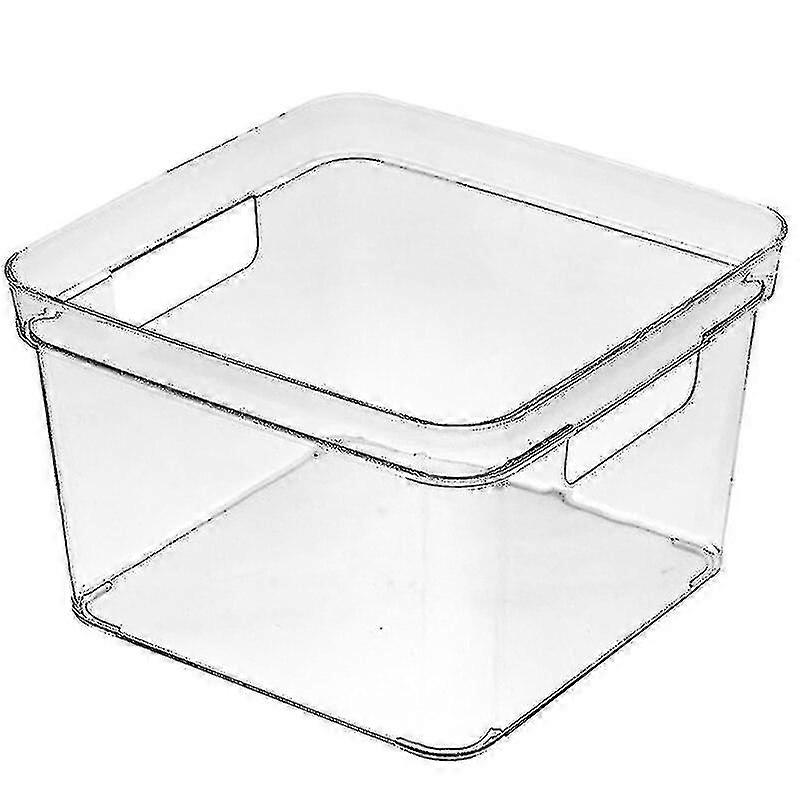 Clear Plastic Storage Bin With Handles,kitchen/organizers&storage,refrigerator