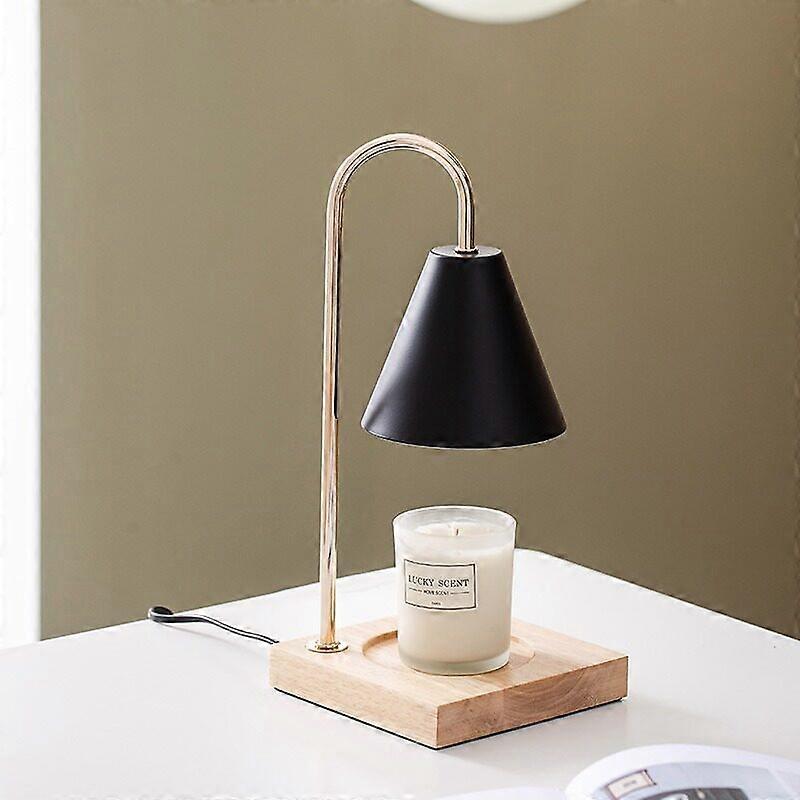 2023 Hot Candle Warmer Lamp Burner Melter Lamp Dimmable Wood Base Light 100% New