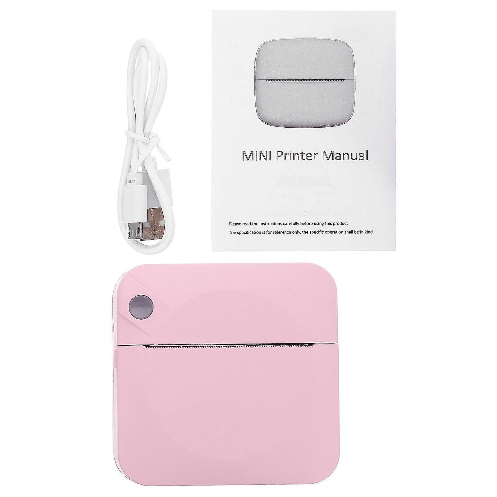 1 Set Of Pocket Label Printer Small Label Printing Machine Practical Label Maker For Home Office